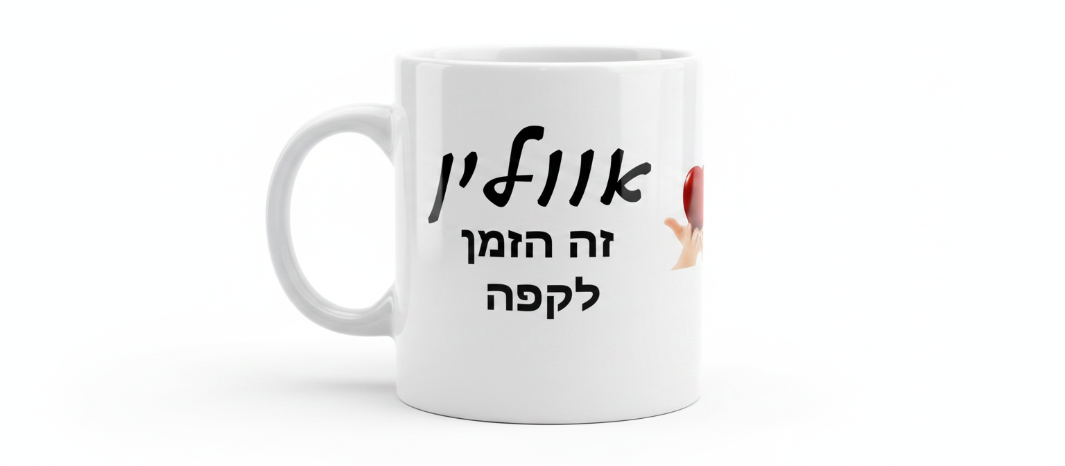 אווליין זה הזמן לקפה - עם לב