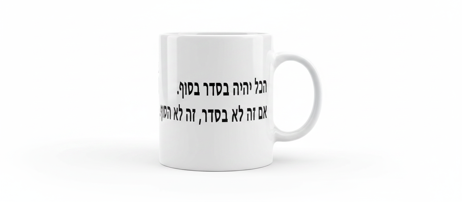 הכל יהיה בסדר בסוף