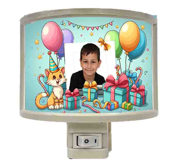 חתול עם כובע מסיבה