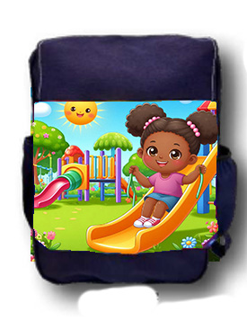 ילדה במגלשה