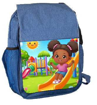 ילדה במגלשה