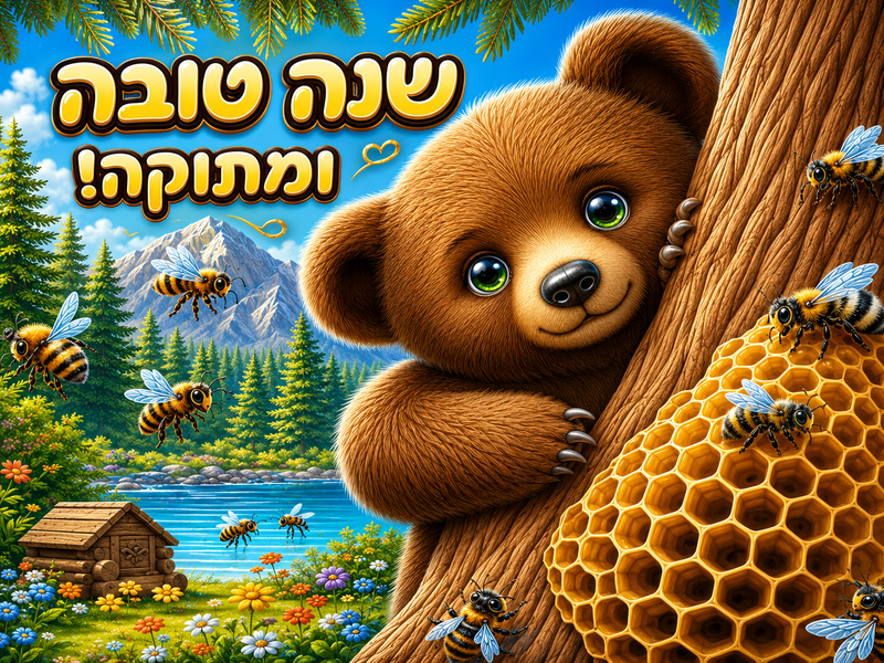 מגנט לראש השנה 20*30 ממותג בהדפסה אישית – ליבק מתנות ממותגות