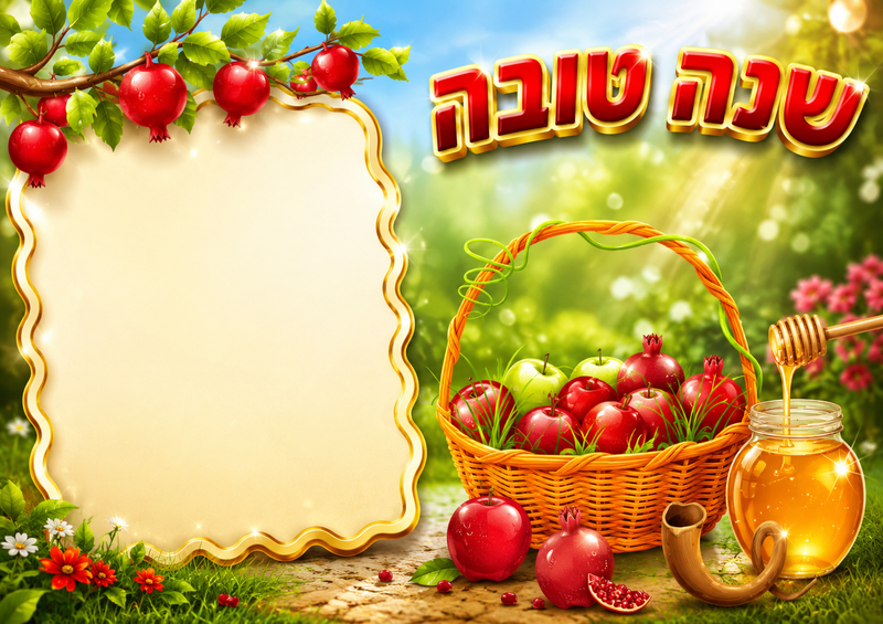 מגנט לראש השנה 20*30 ממותג בהדפסה אישית – ליבק מתנות ממותגות